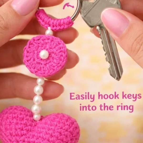 Bag Charm cum Key-ring
