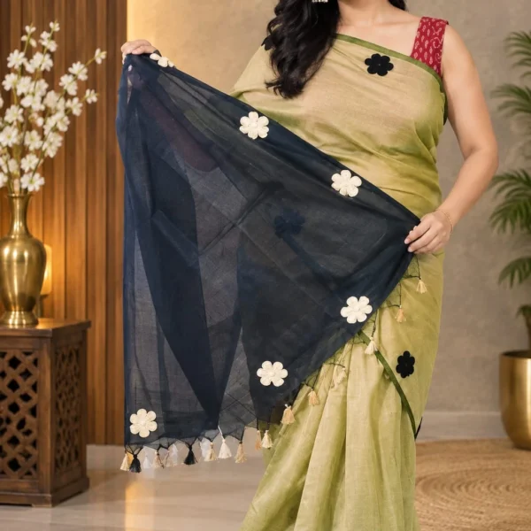Crochet designer sari