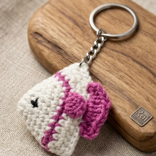 Flat fish Key-chain