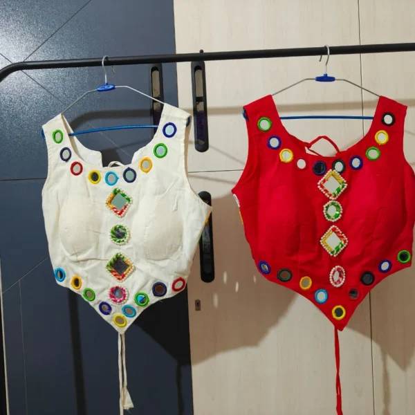 Heavy Mirror work blouse